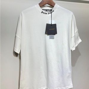 PALM ANGELS
LOGO PRINT OVER COTTON JERSEY T-SHIRT